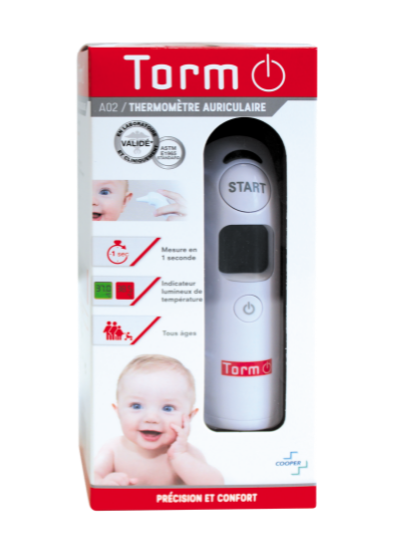 TORM THERMOMETRE ELECTRONIQUE FLEXIBLE ENFANT COOPER