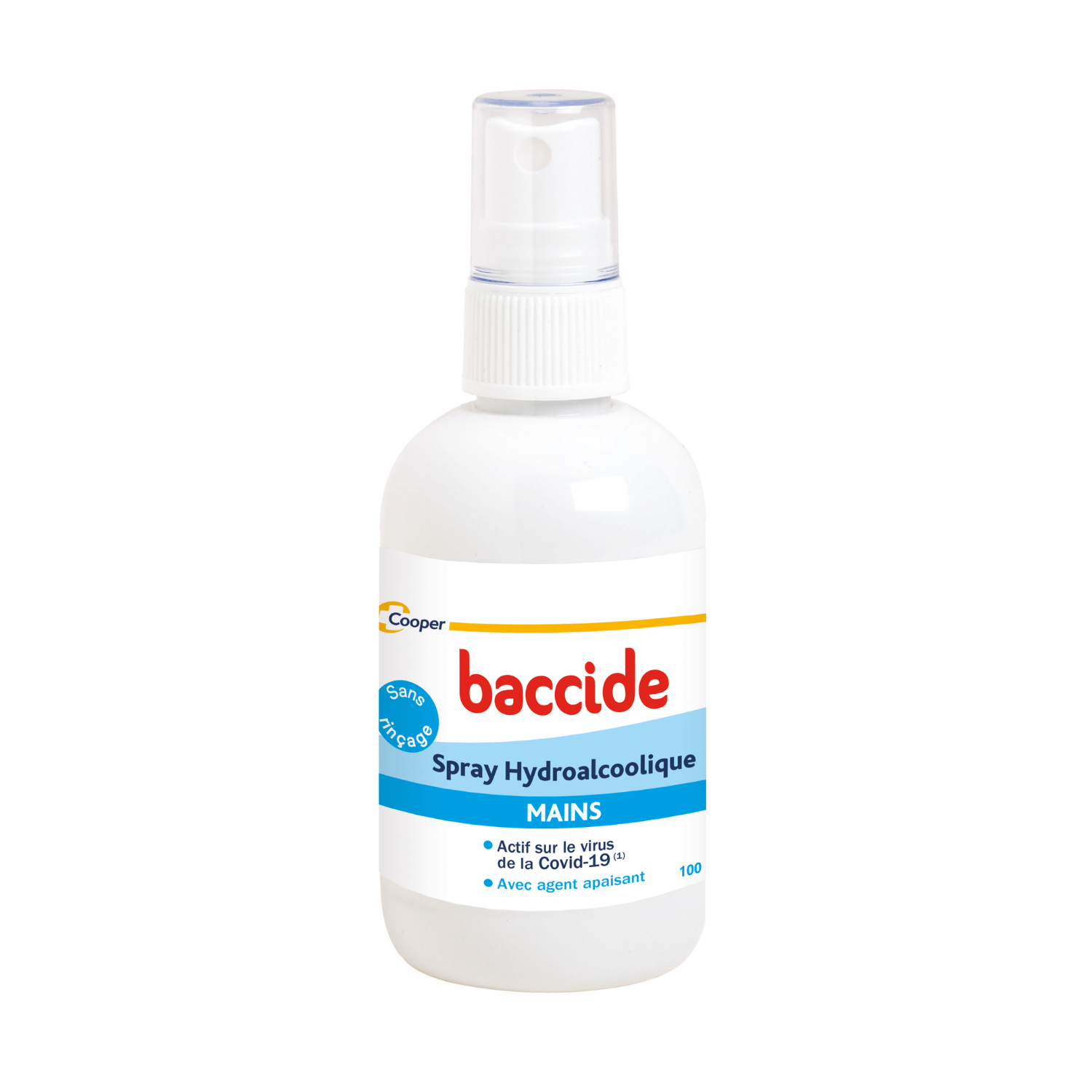 Baccide Lingettes mains et surfaces boite de 100