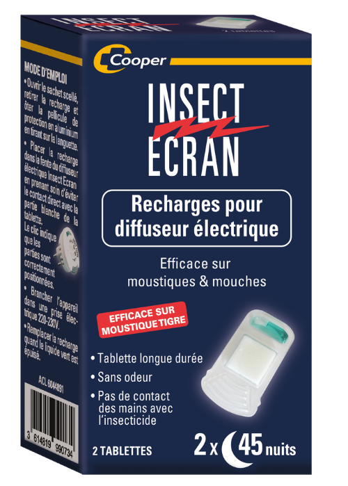 Diffuseur prise électrique anti moustiques avec recharge