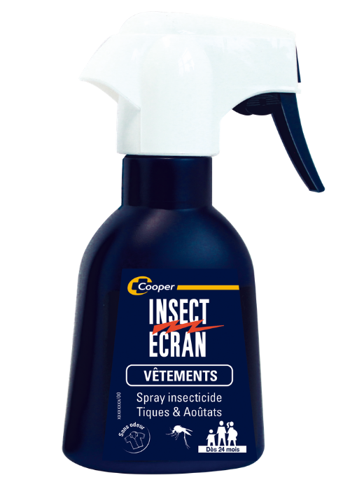 INSECT ECRAN VETEMENT TIQ/AOUTA 200ML NF – Pharmacie Online