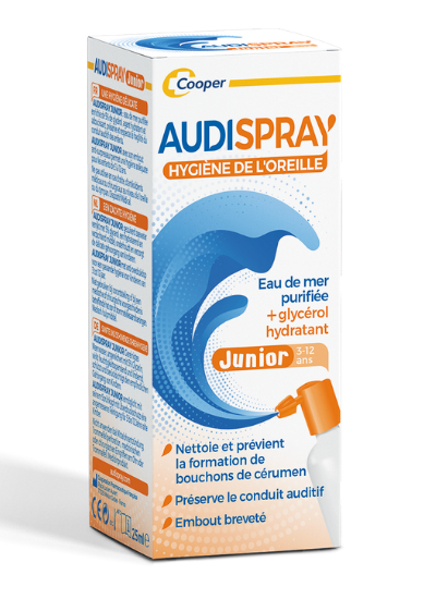 Audispray - solution naturelle pour nettoyer les oreilles